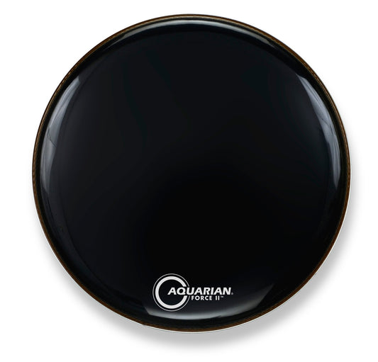 Aquarian 22" Black Bass Resonant & Phbk