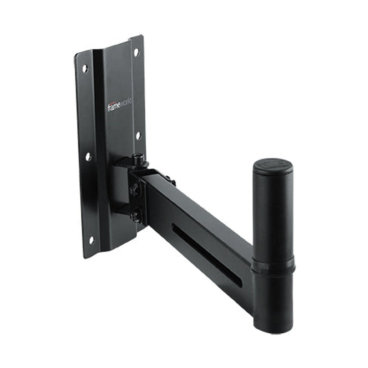 Frameworks Adjustable Wall Mountable Speaker Stands (pair); 100lbs. Weight Capacity
