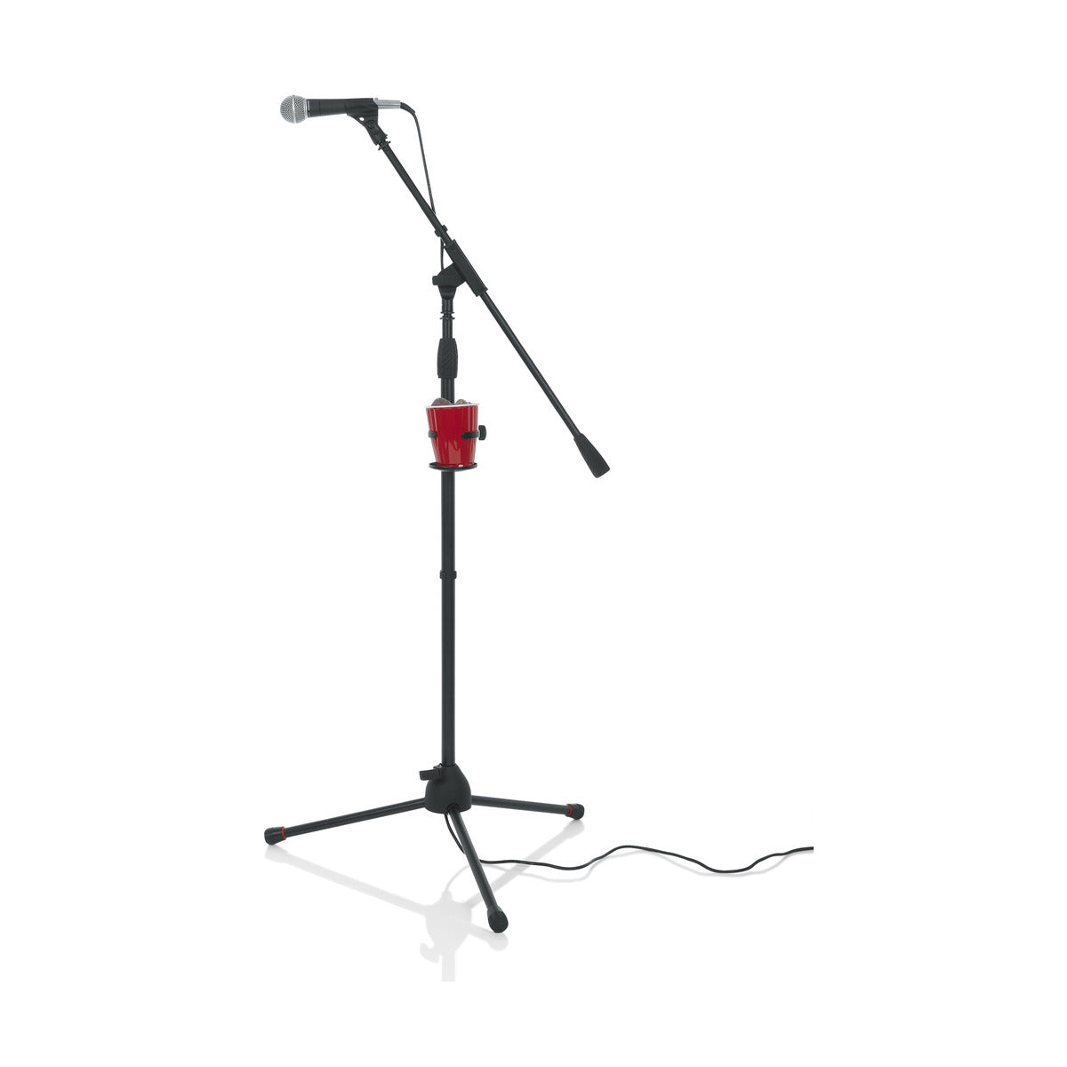 Frameworks Single Cup Beverage Holder Mount for Mic Stand