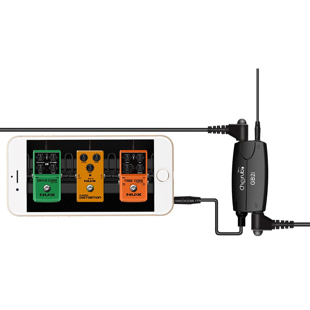 Cherub Guitar/Bass to iPhone or Smartphone converter