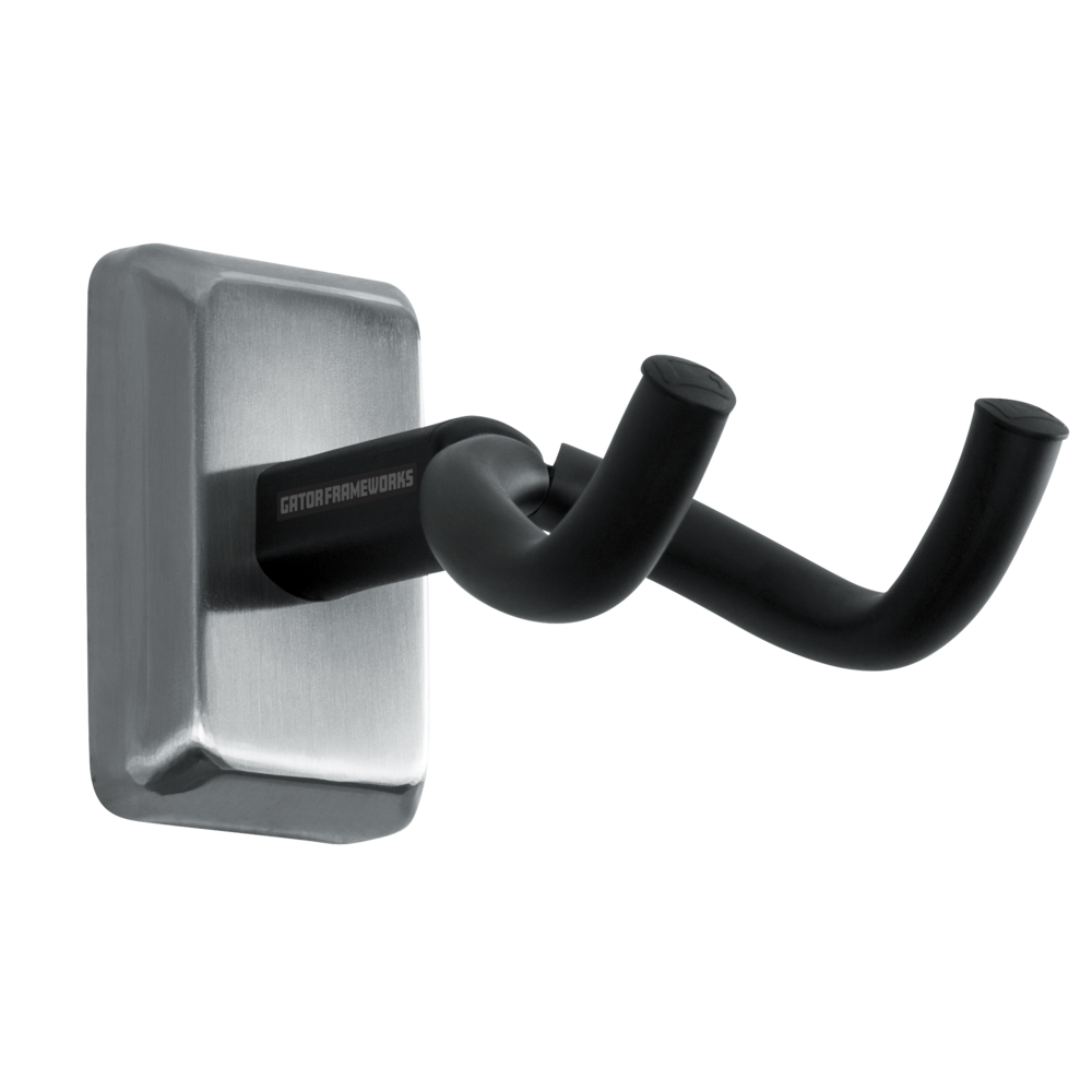 Frameworks Guitar Wall Hanger - Satin Chrome