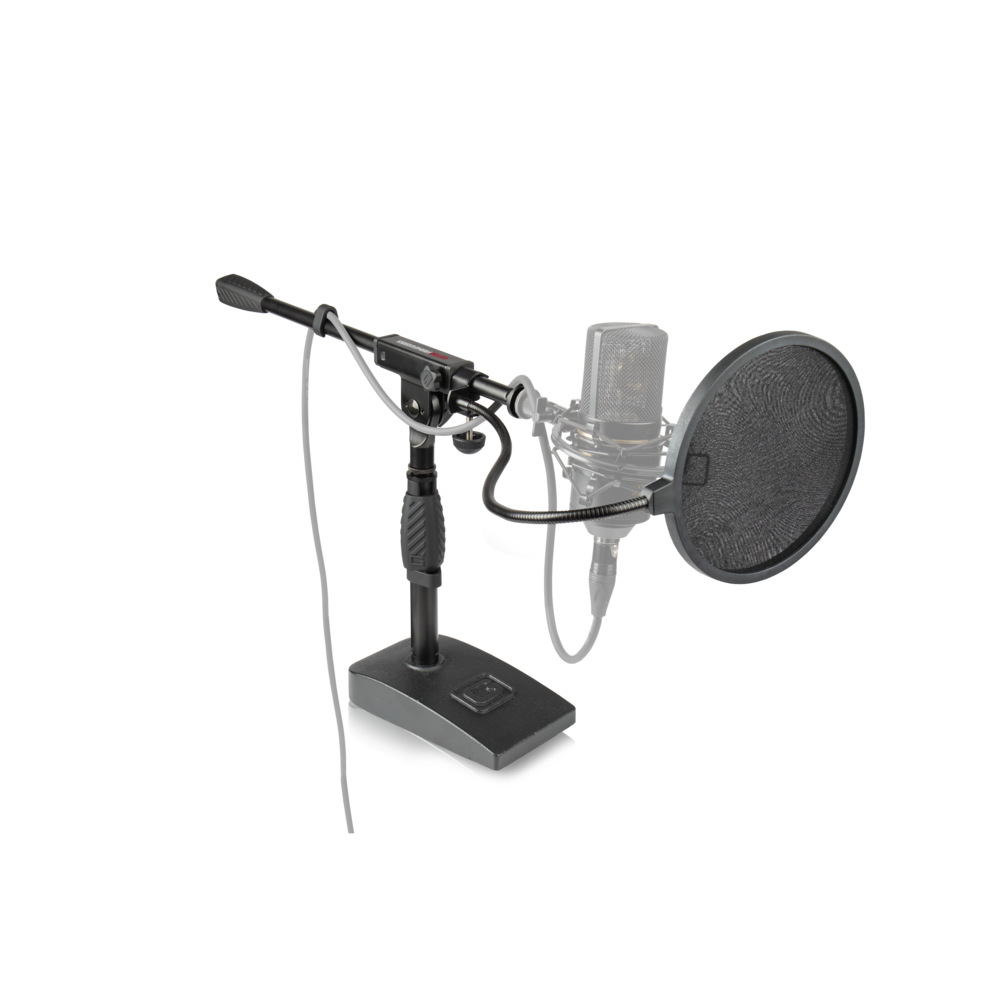 Frameworks Bass Drum and Amp Mic Stand with Boom