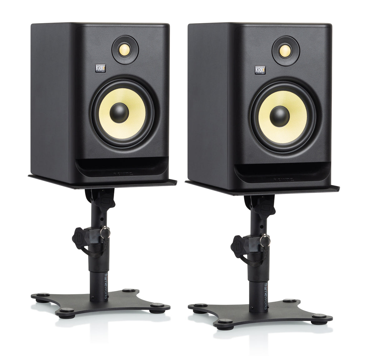 Frameworks Desktop Angled Wedge Monitor Stands - Pair