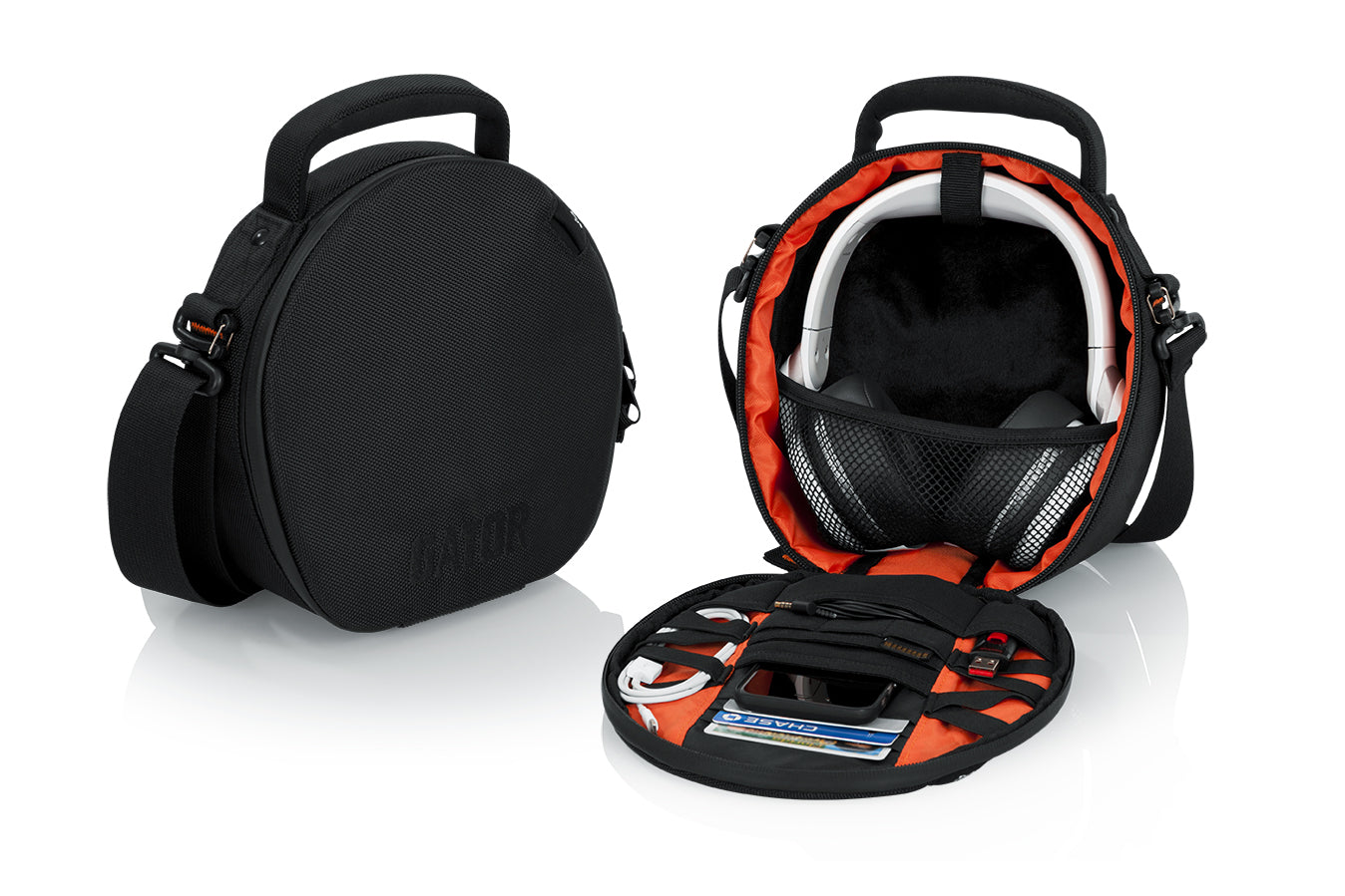 Gator G-Club Series Carry Case for DJ Style Headphones and Accessories.