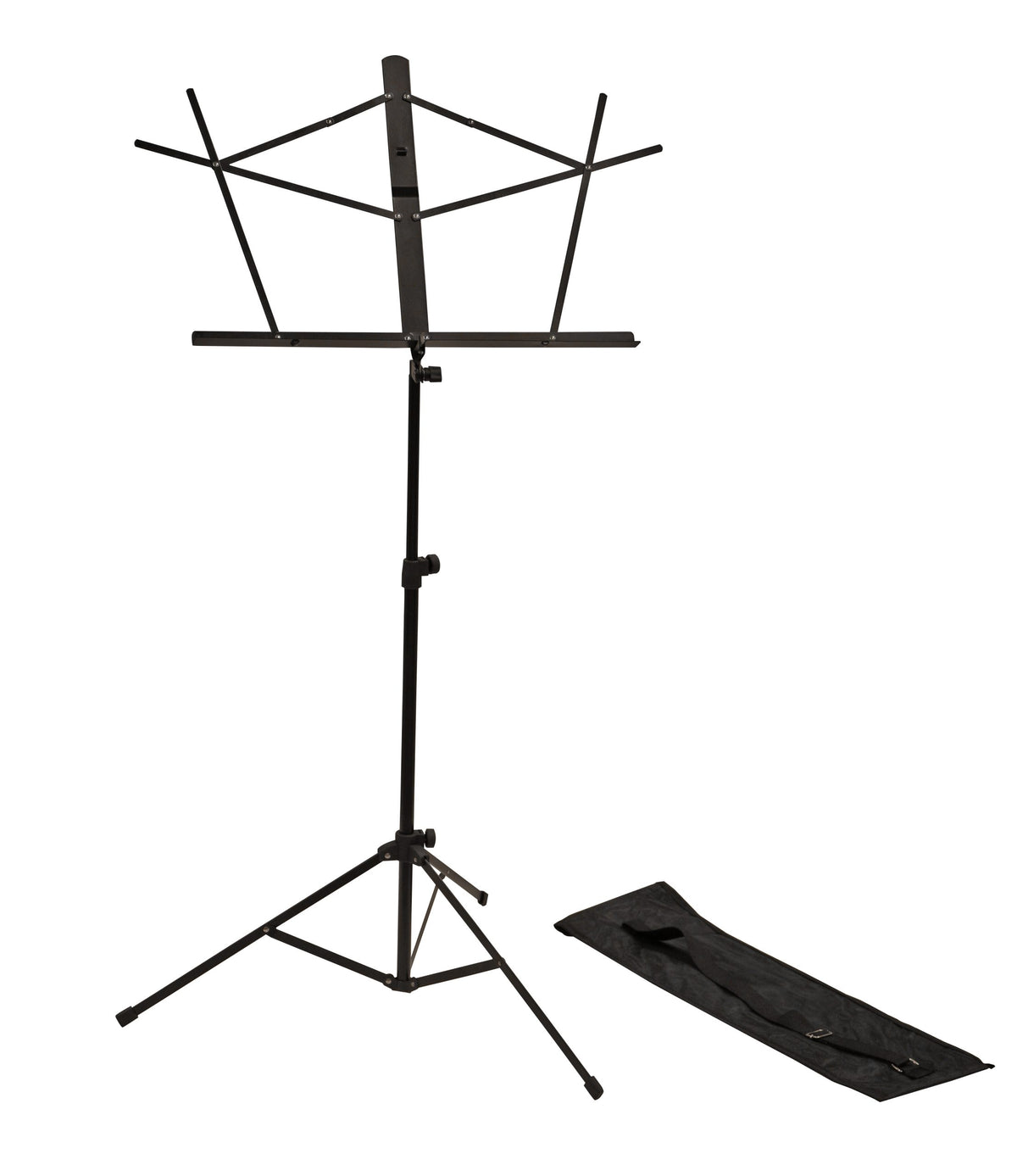 Rok-It Fold Up Music Stand W/Bag Bk