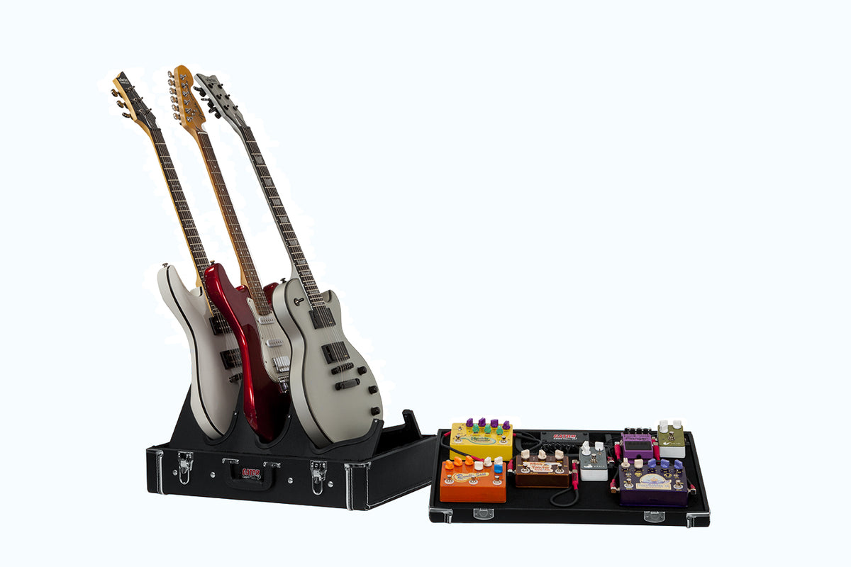 Gator Stage Pedal Board and Guitar Stand