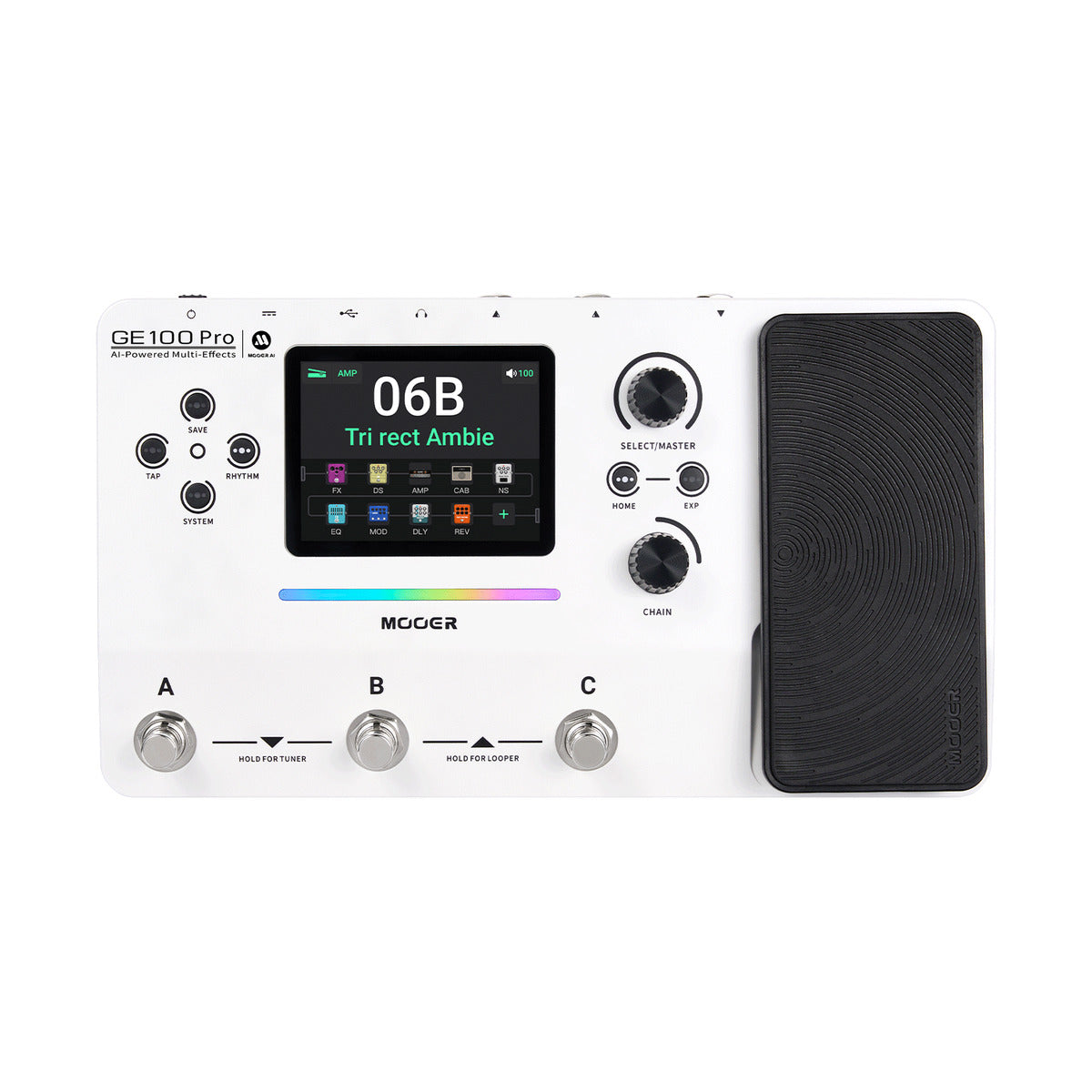 Mooer GE100 Pro Guitar Multi-Effects Processor