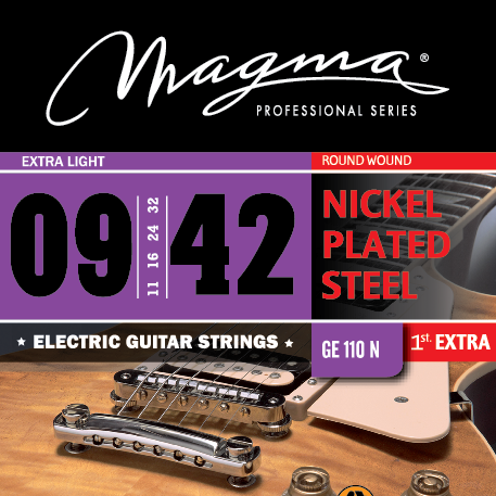 Magma Electric Guitar strings - 9 gauge