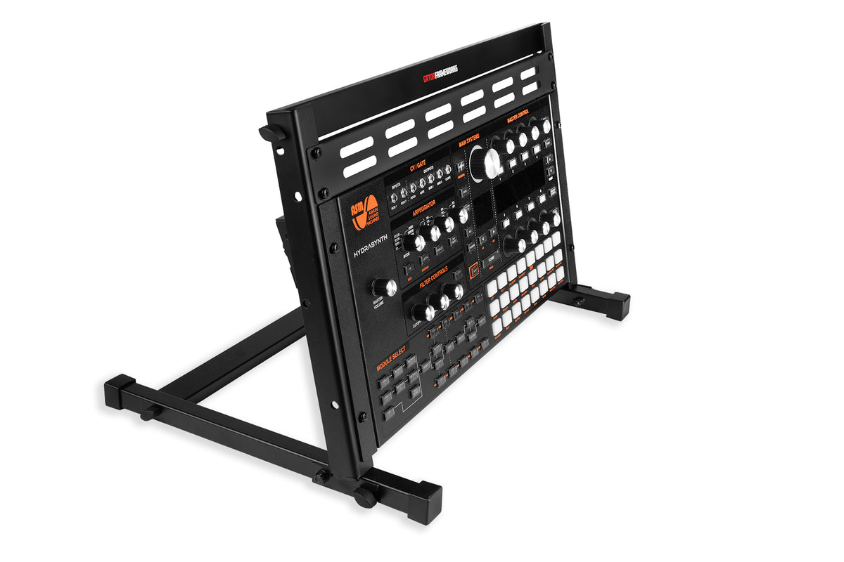Frameworks Angled 6U Desktop Metal Rack Stand