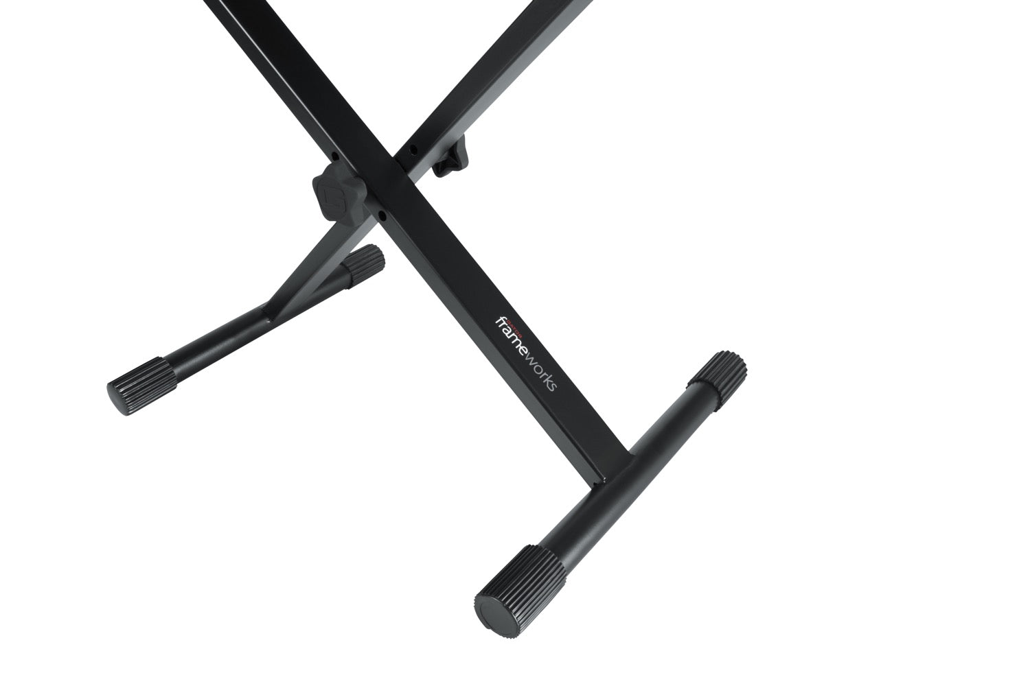 Frameworks Standard Black Keyboard Bench with Deluxe Seat