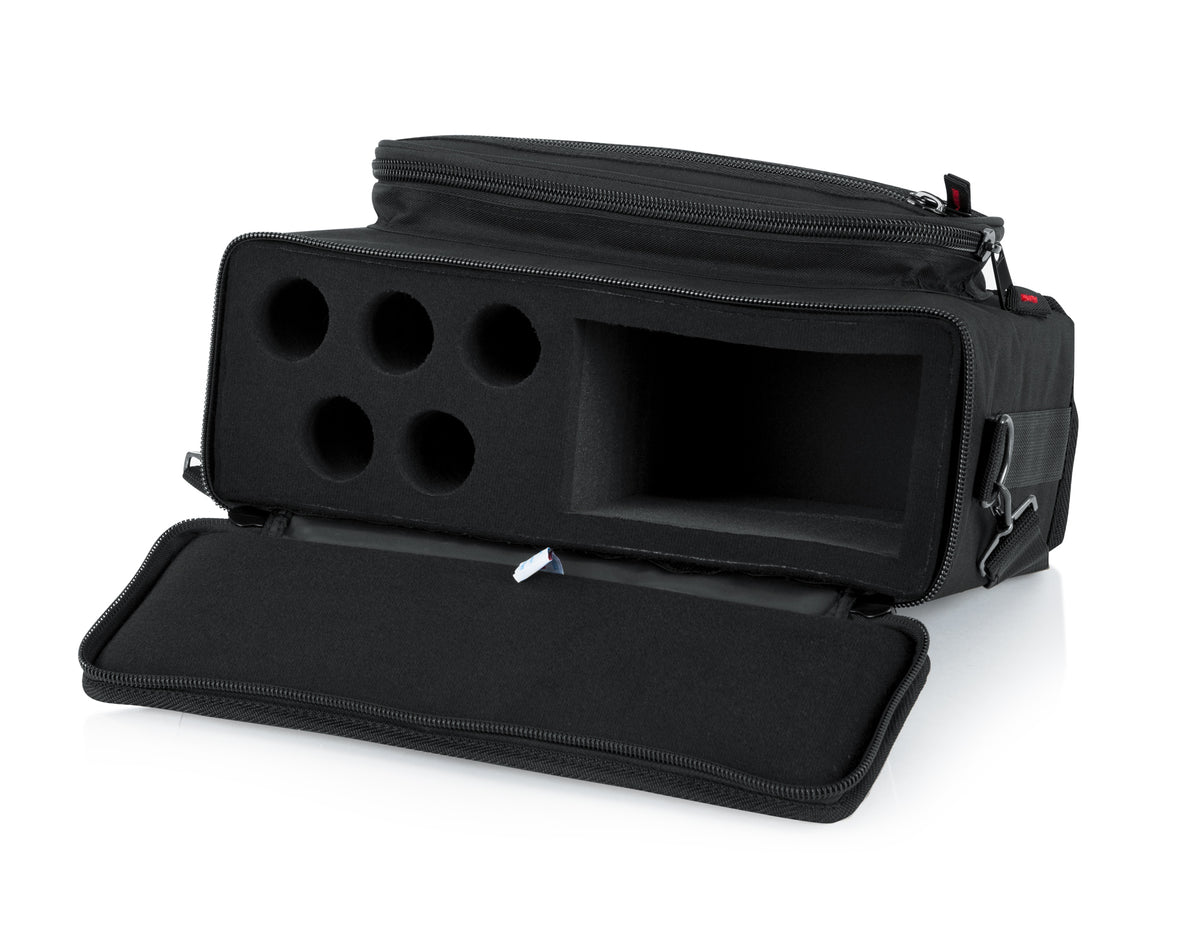 Gator Padded Bag for 5 Wireless Mic Systems
