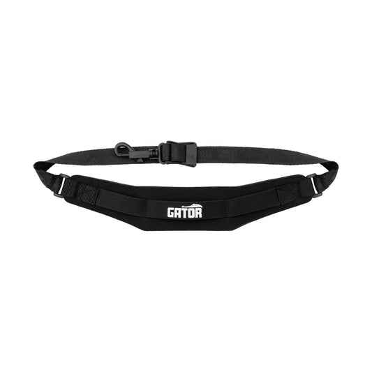 Gator Deluxe Neoprene Sax Strap Black