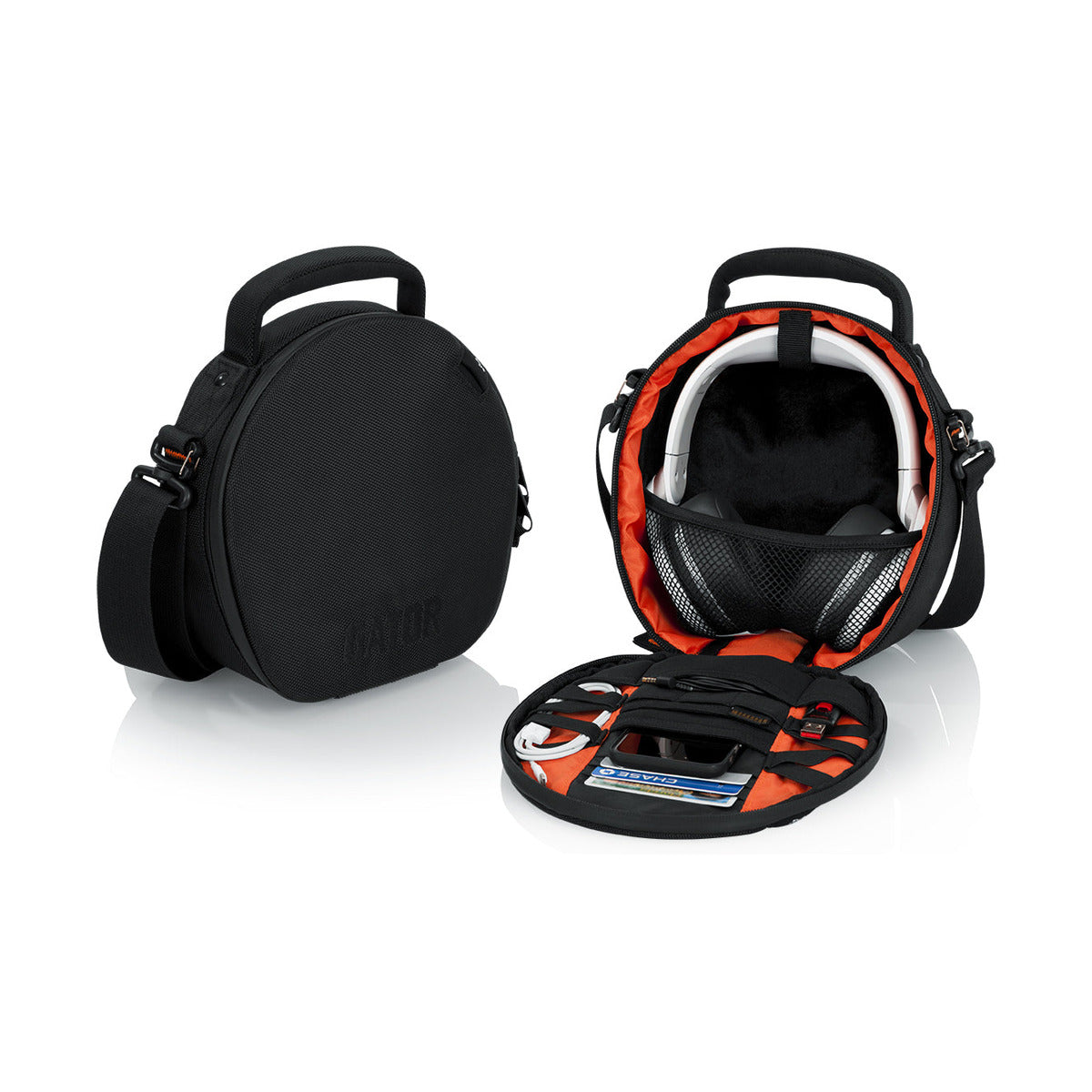 Gator G-Club Series Carry Case for DJ Style Headphones and Accessories.
