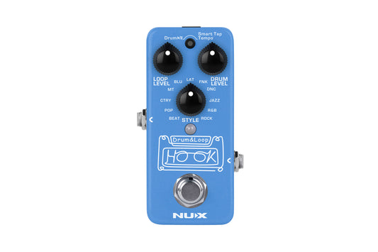 NUX Hook Mini Drum Beats and Looper Pedal — official NUX photo 1