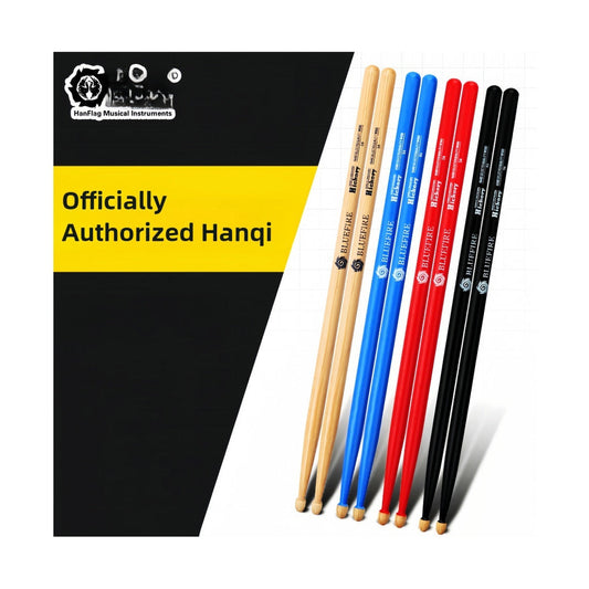 Han Flag 5A Blue Fire Red Hickory Wood by Han Flag