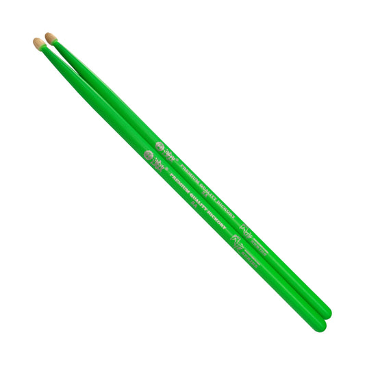 Han Flag — Han Flag Drumsticks - 5A Fluorescent Series Green