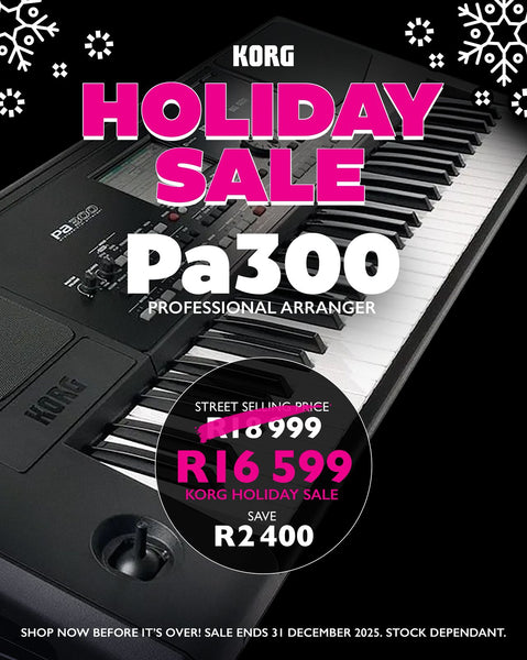 KORG PA300 Professional Arranger Keyboard - 61 key - Festive Offer!