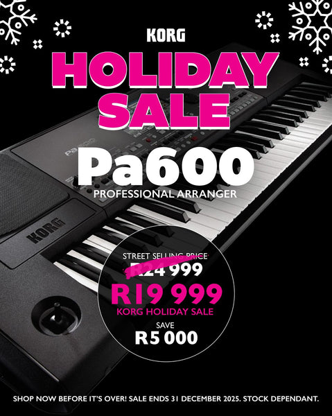 KORG PA600 Professional Arranger Keyboard - 61 key - Festive Offer!
