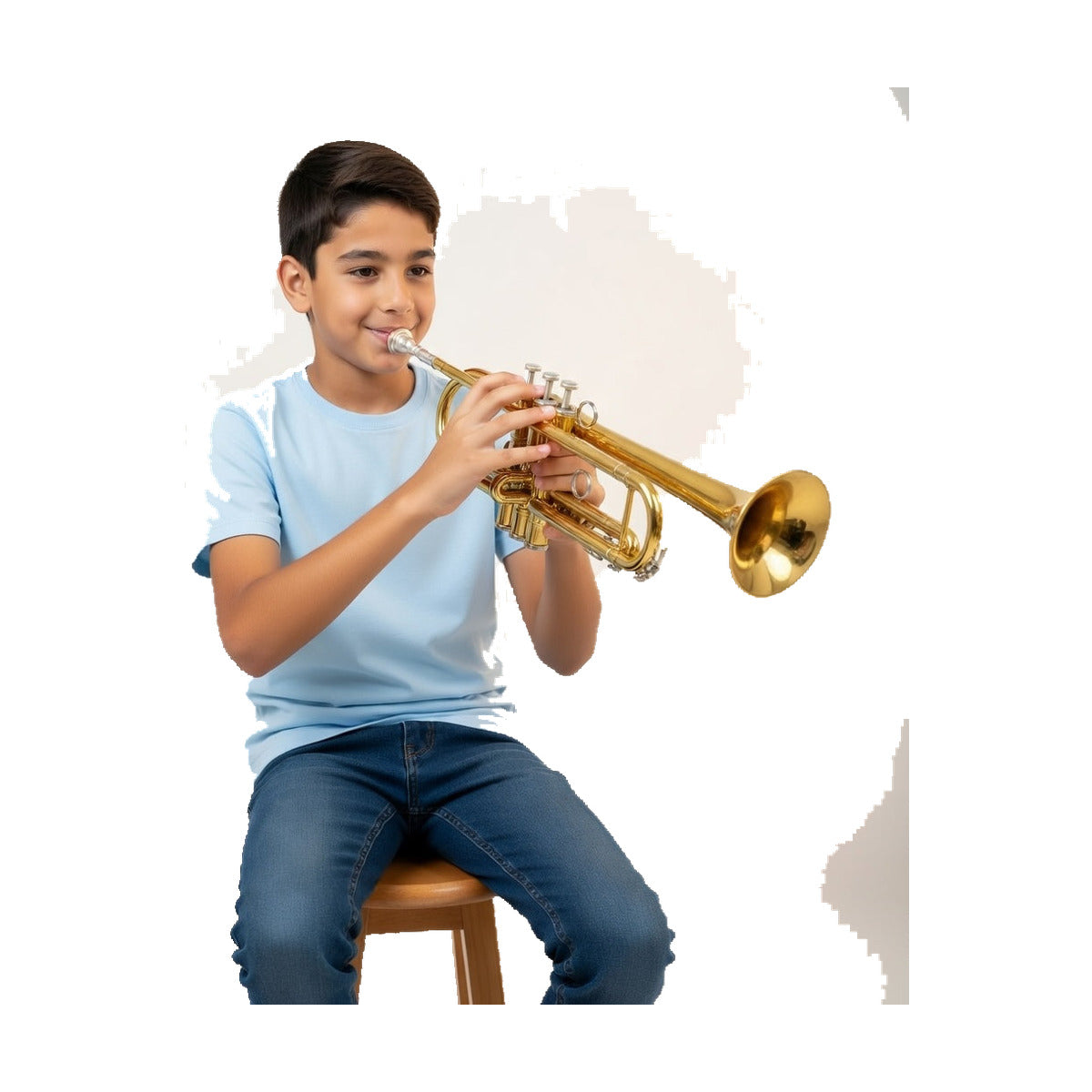 Jinyin TRE108G Bb Trumpet Gold Lacquer