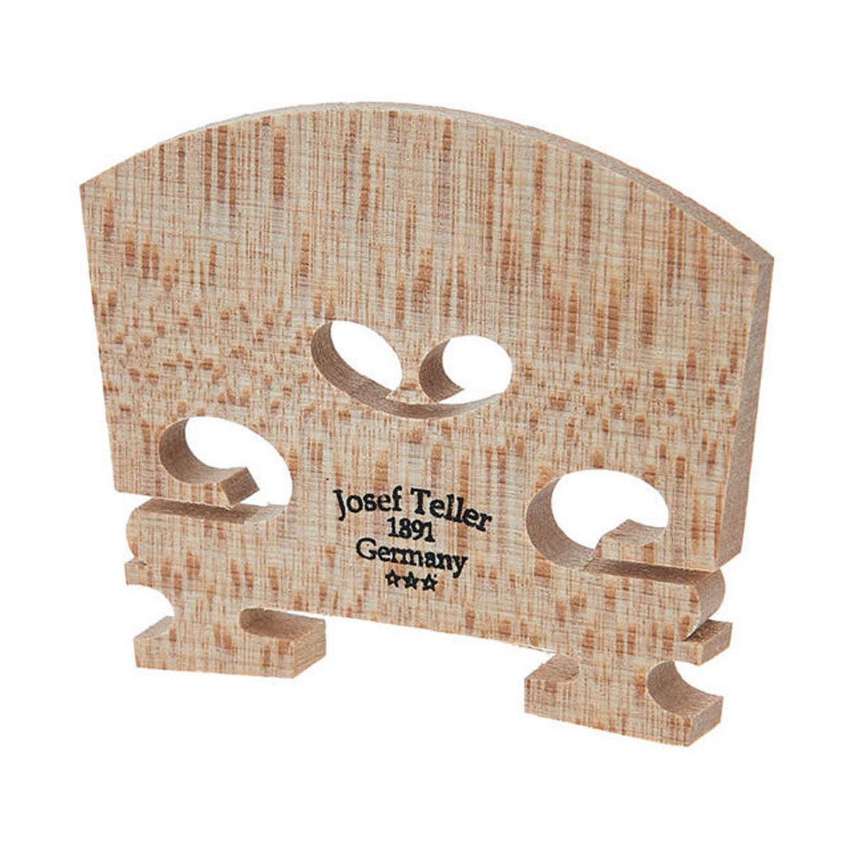 Josef Teller 4/4 Violin Bridge Uncut