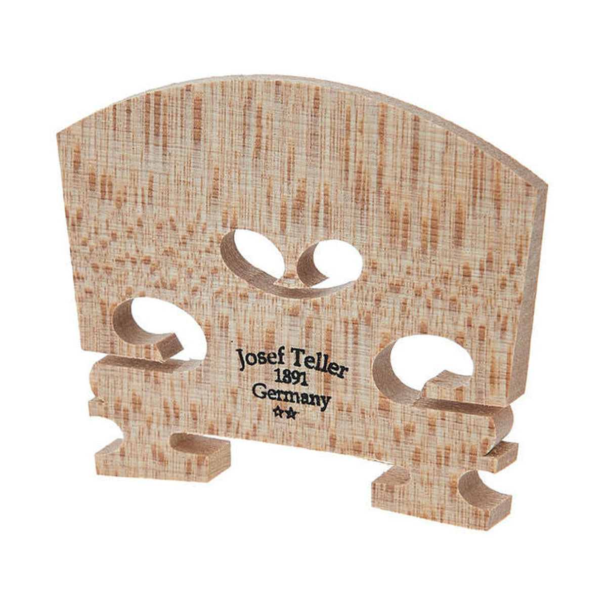 Josef Teller 4/4 Violin Bridge Uncut