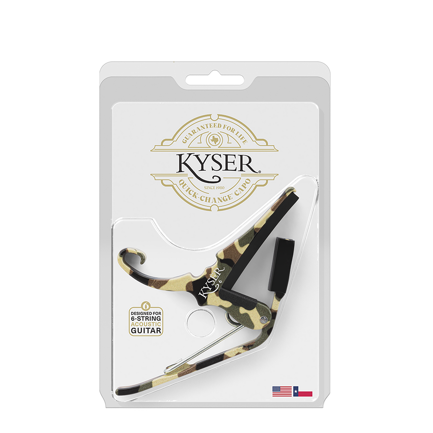 Kyser Quick-Change Capo Camo