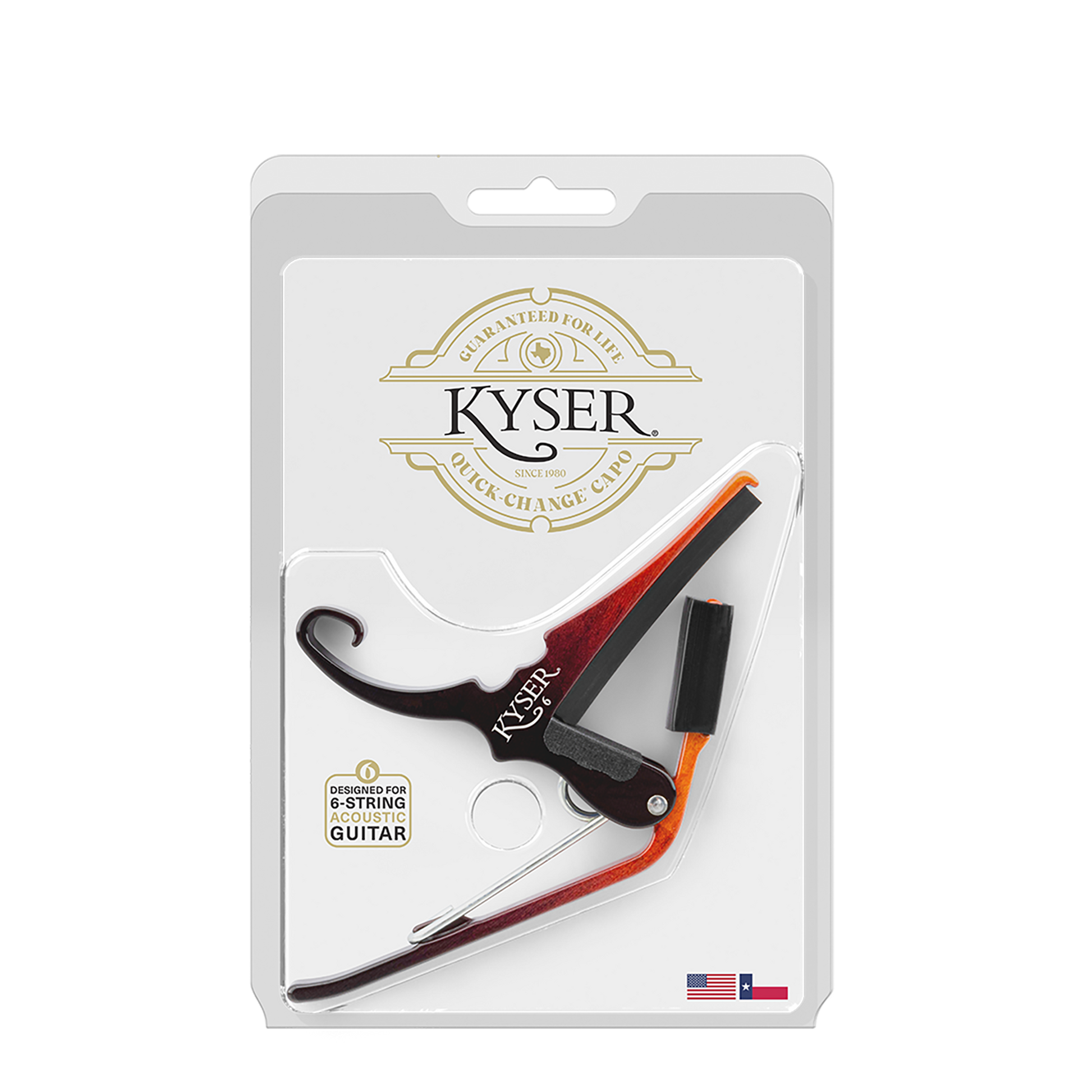 Kyser Quick-Change Capo Sunburst