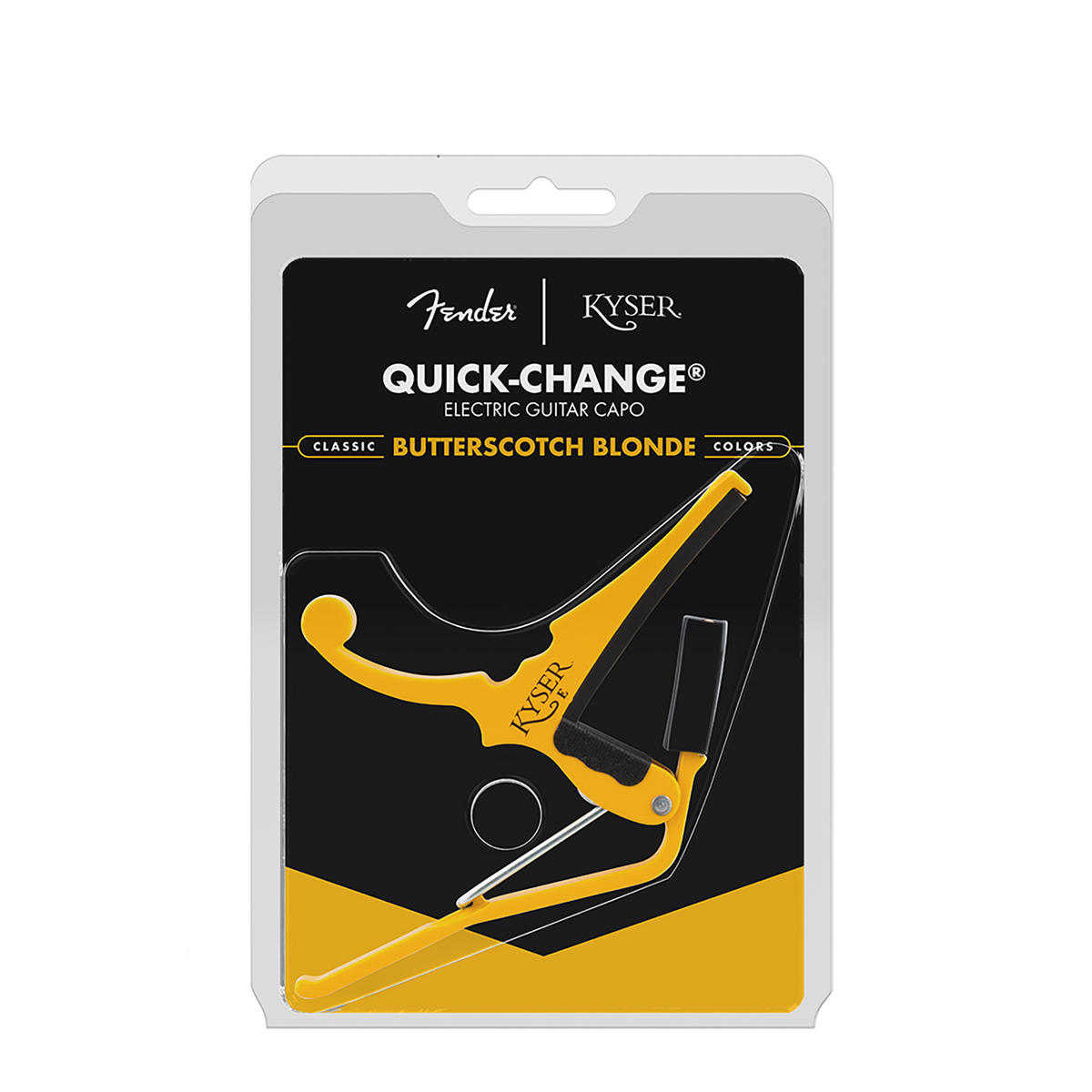 Kyser Fender Quick-Change Capo Butterscotch Blonde