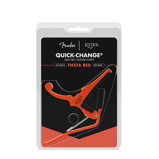 Kyser Fender Quick-Change Capo Fiesta Red