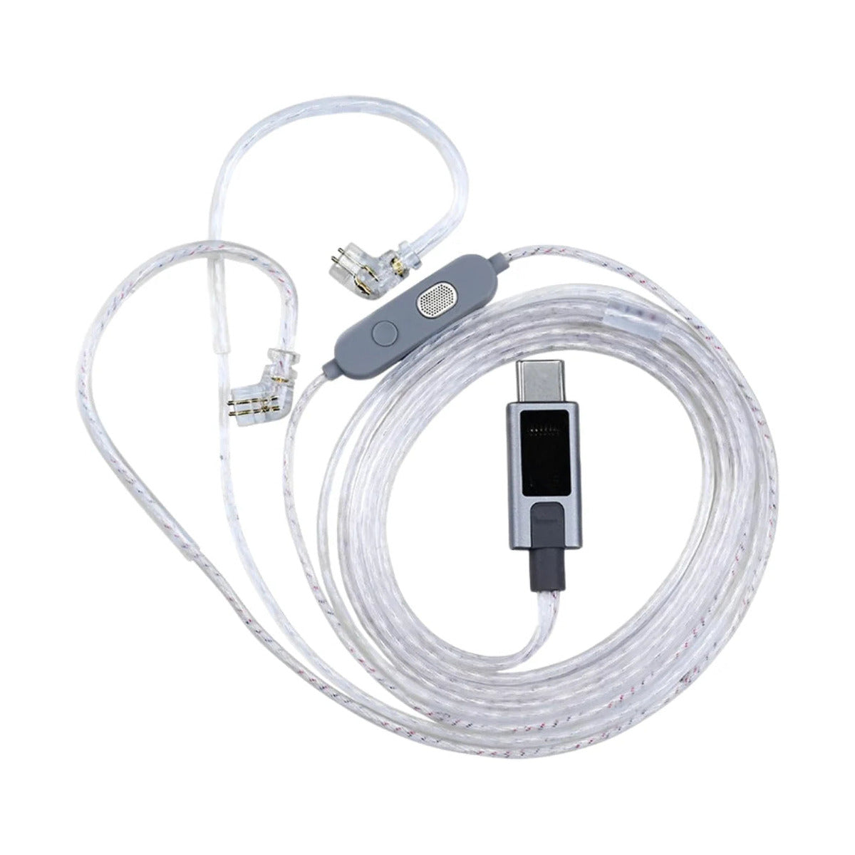 KZ Dual Capsule Type-C Mic Cable With EQ