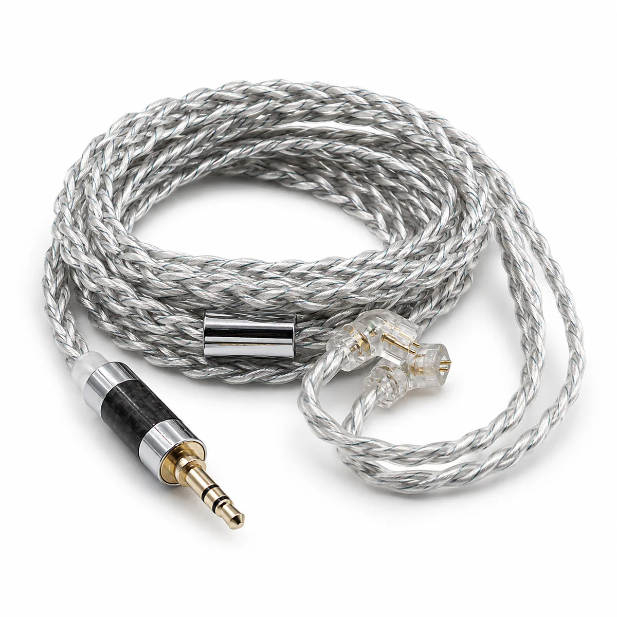 KZ OFC Silver Cable Type B No Mic