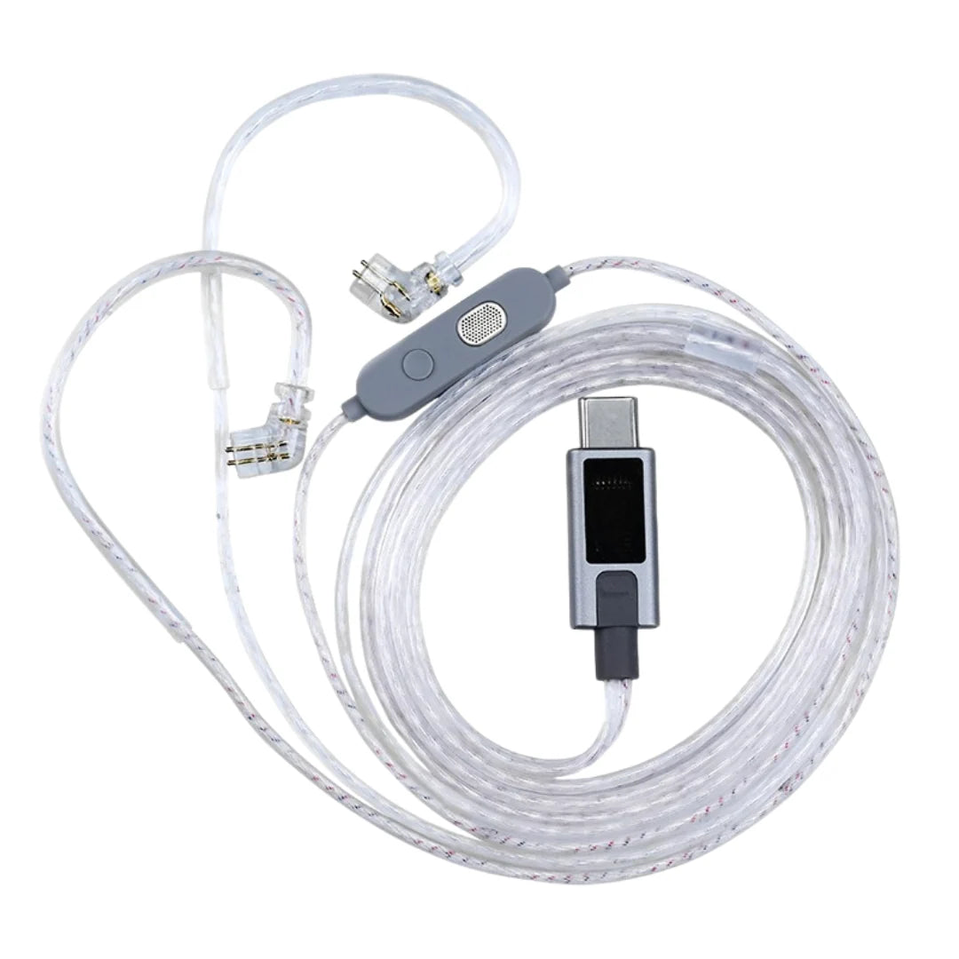 KZ Dual Capsule Type-C Mic Cable With EQ