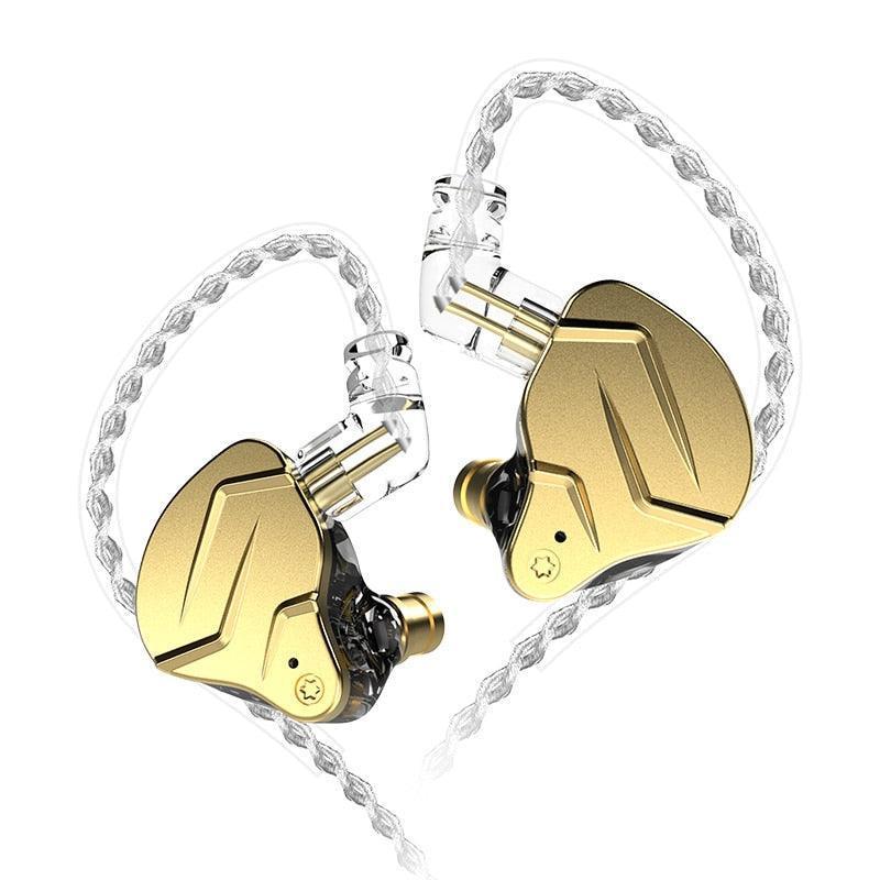 KZ ZSN Pro X In-Ear Monitors Gold