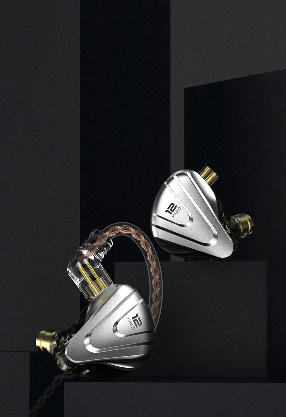 KZ ZSX In-Ear Monitors Black