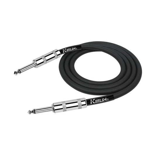 Kirlin SBCV-166/BK 10m Entry 16AWG Speaker Cable – 1/4" Mono to 1/4" Mono – Black by Kirlin