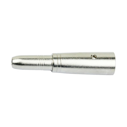 Kirlin X-3105 – 2 Pack XLR Adapter – XLR Male to 1/4" TRS Female by Kirlin