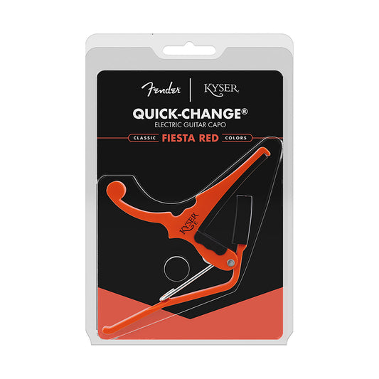 Kyser Fender Quick-Change Capo Fiesta Red