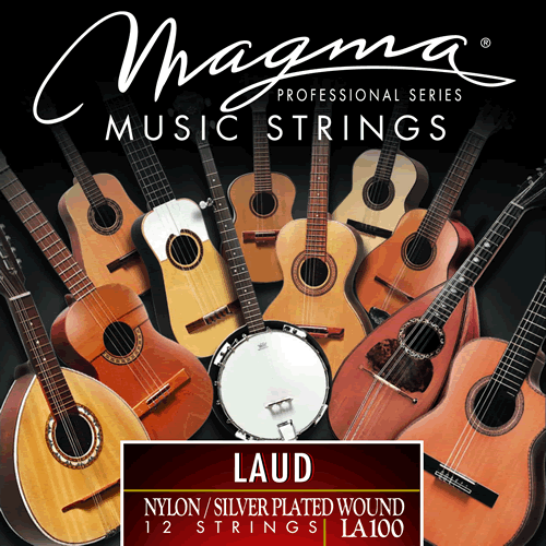 Magma Laud silver-plated strings - 12-String Nylon