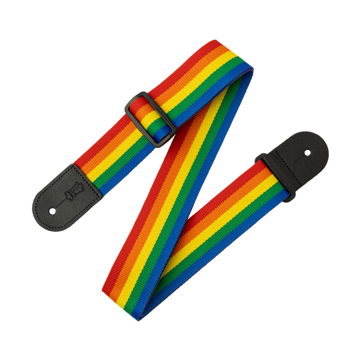 Levy's 2" Poly Guitar Strap Rainbow
