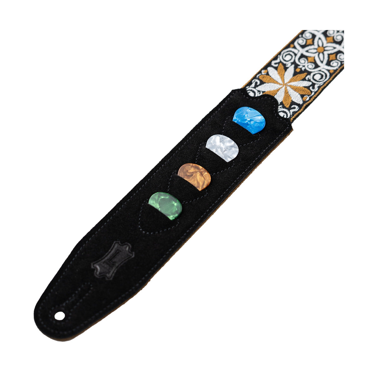 Levy's 2" Vintage Hootenanny Jackguard Weave Guitar Strap
