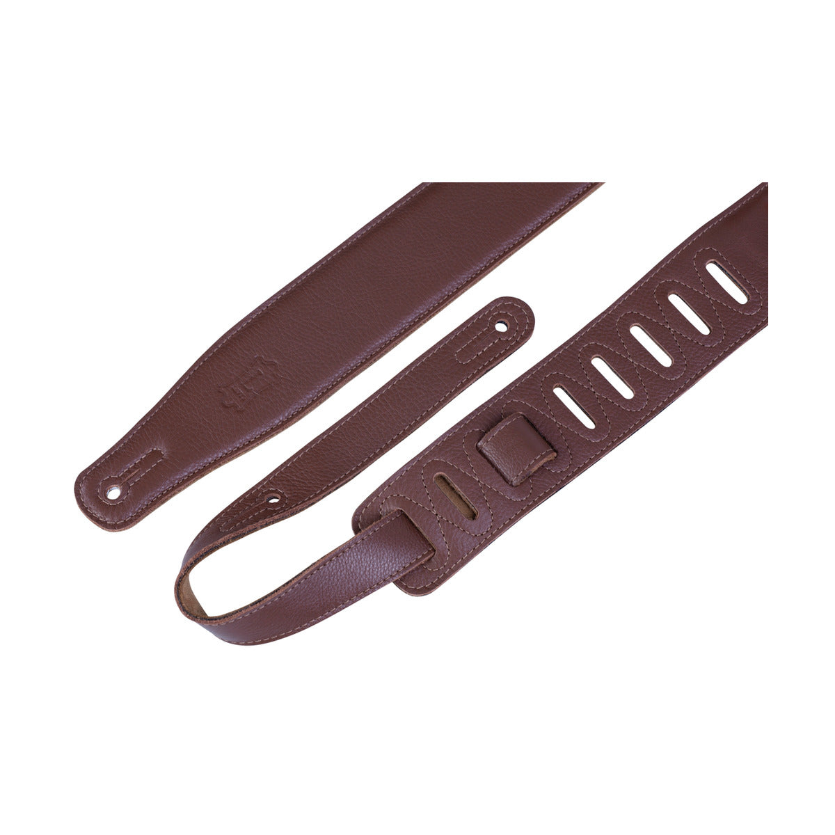 Levy's 2.5" Garment Leather Foam Strap Brown