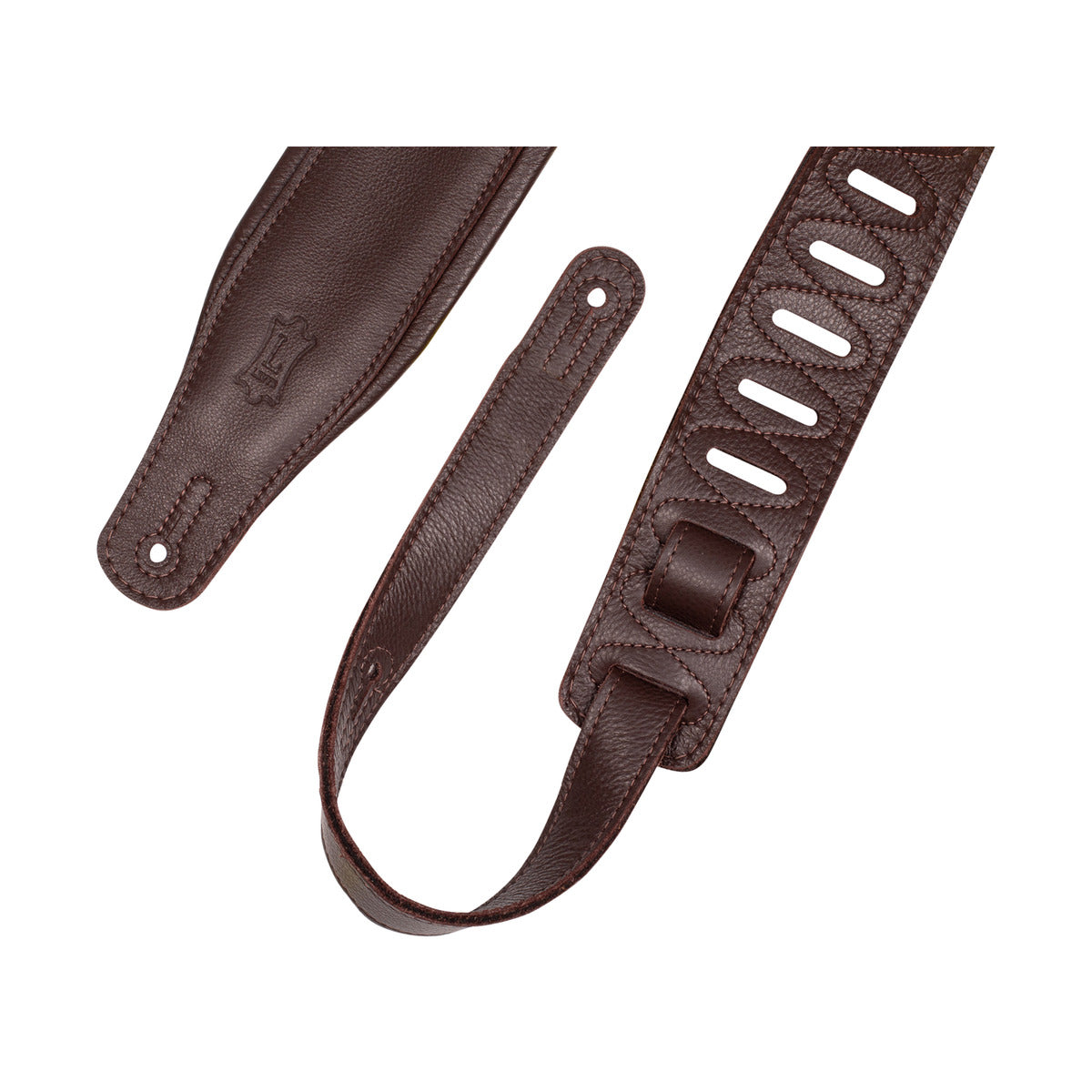 Levy's 3" Dark Brown Garment Leather Strap