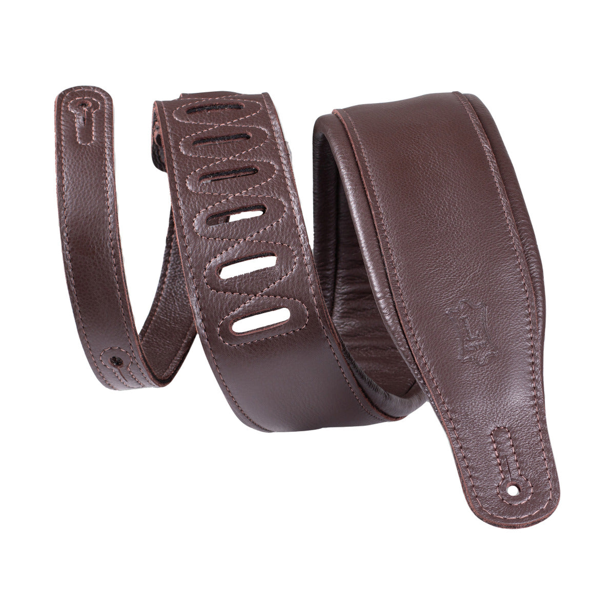 Levy's 3" Dark Brown Garment Leather Strap