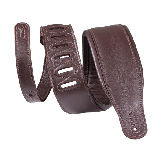 Levy's 3" Dark Brown Garment Leather Strap