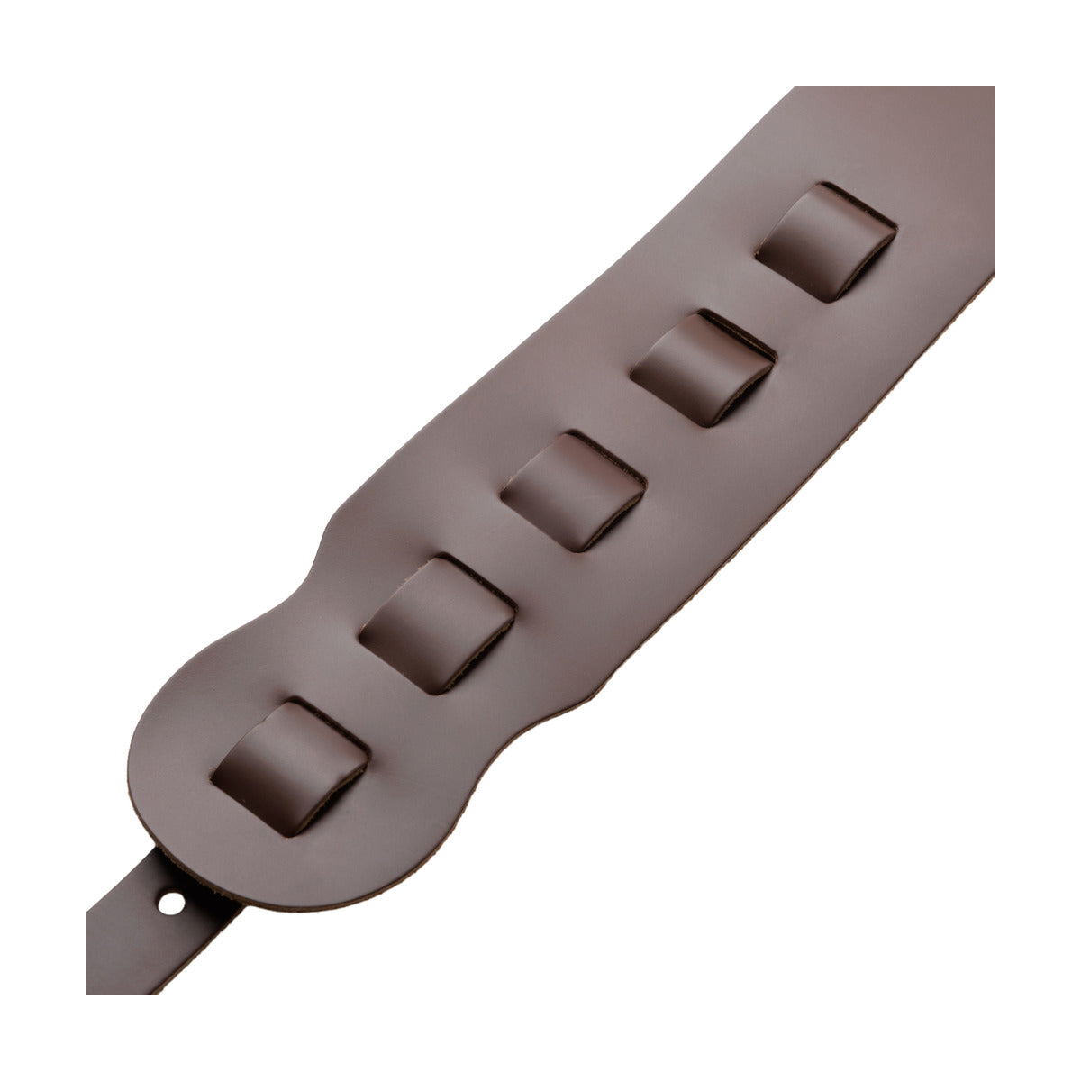 Levy's 3.5" M4 Leather Guitar Strap in Brown