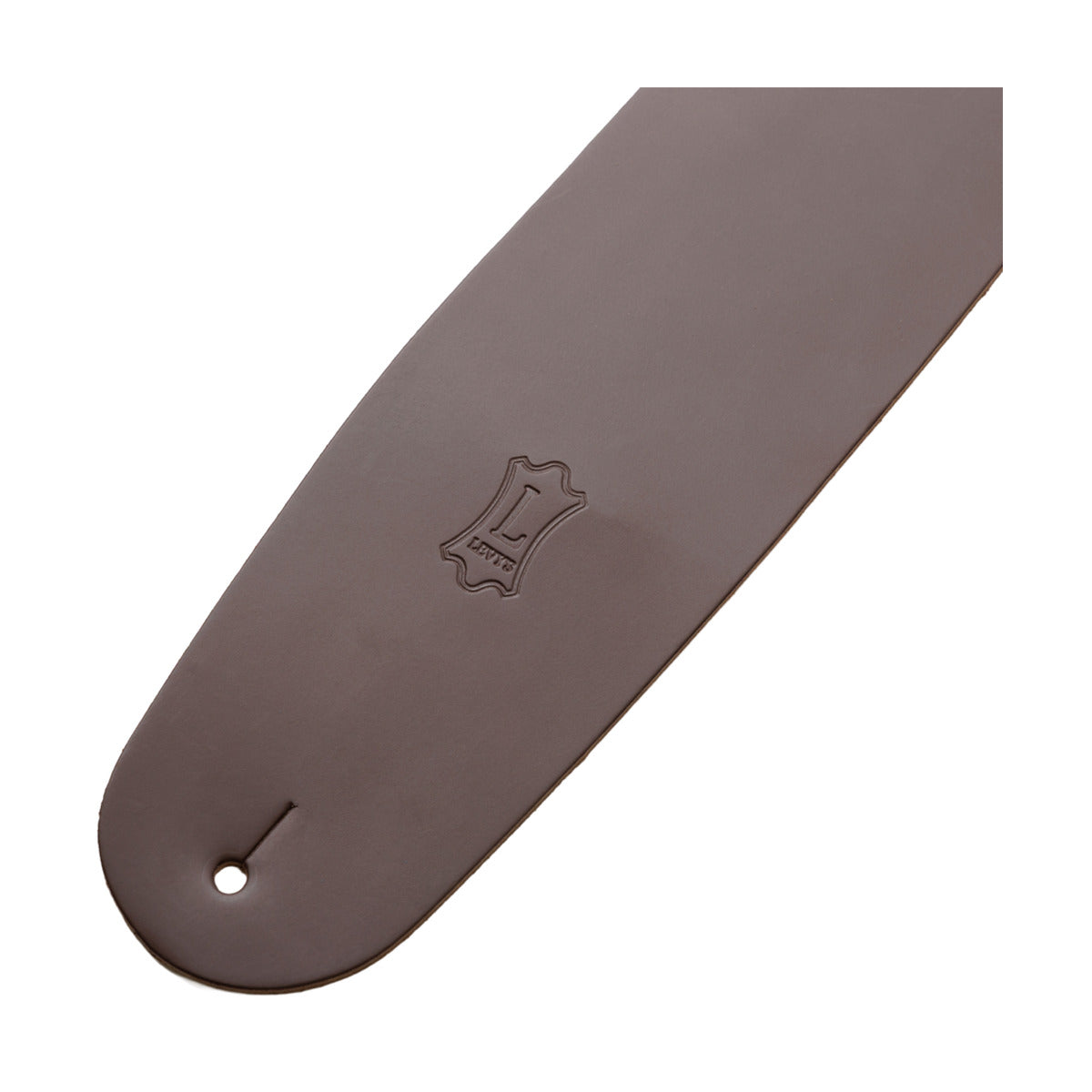 Levy's 3.5" M4 Leather Guitar Strap in Brown