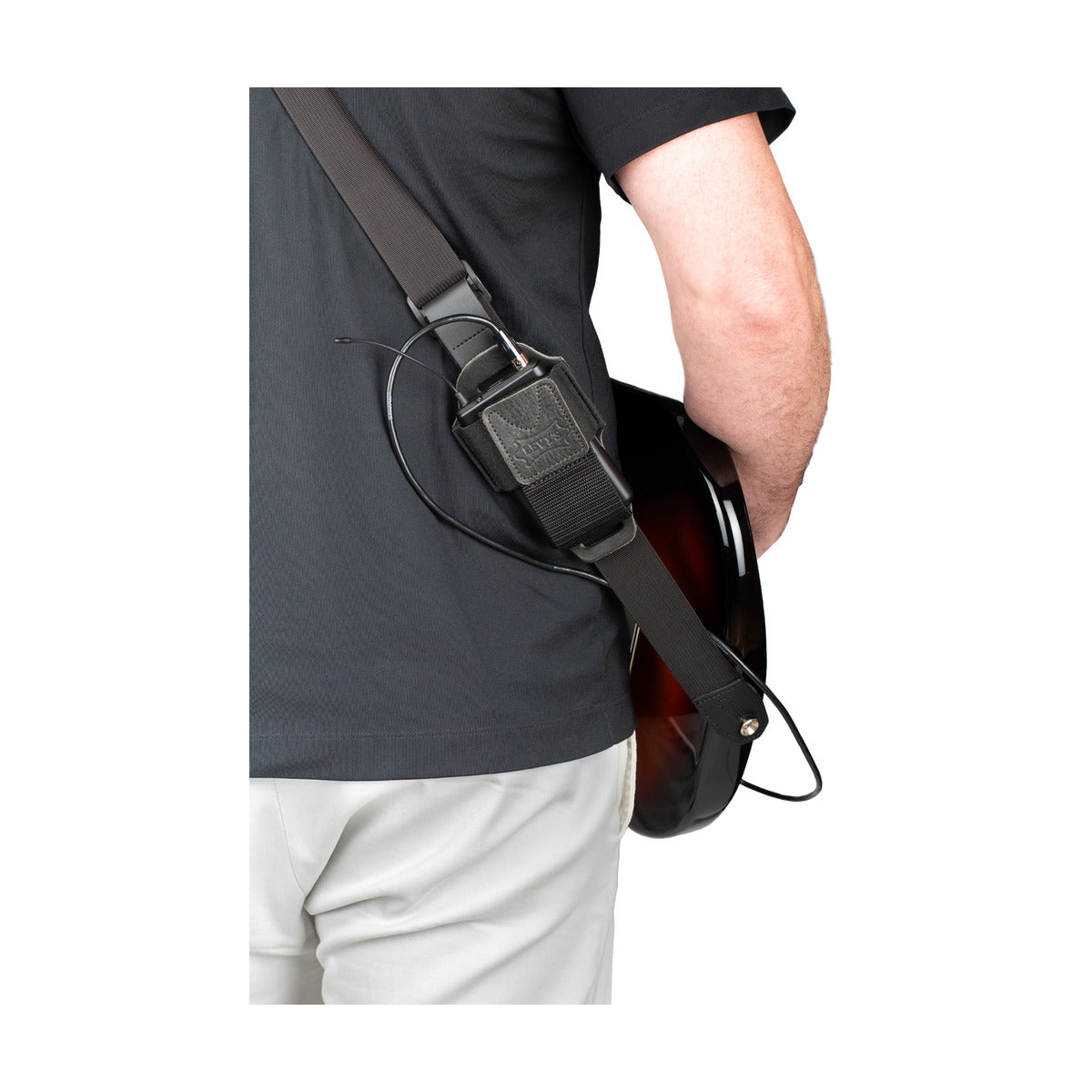 Levy's Bodypack Guitar Strap – Black