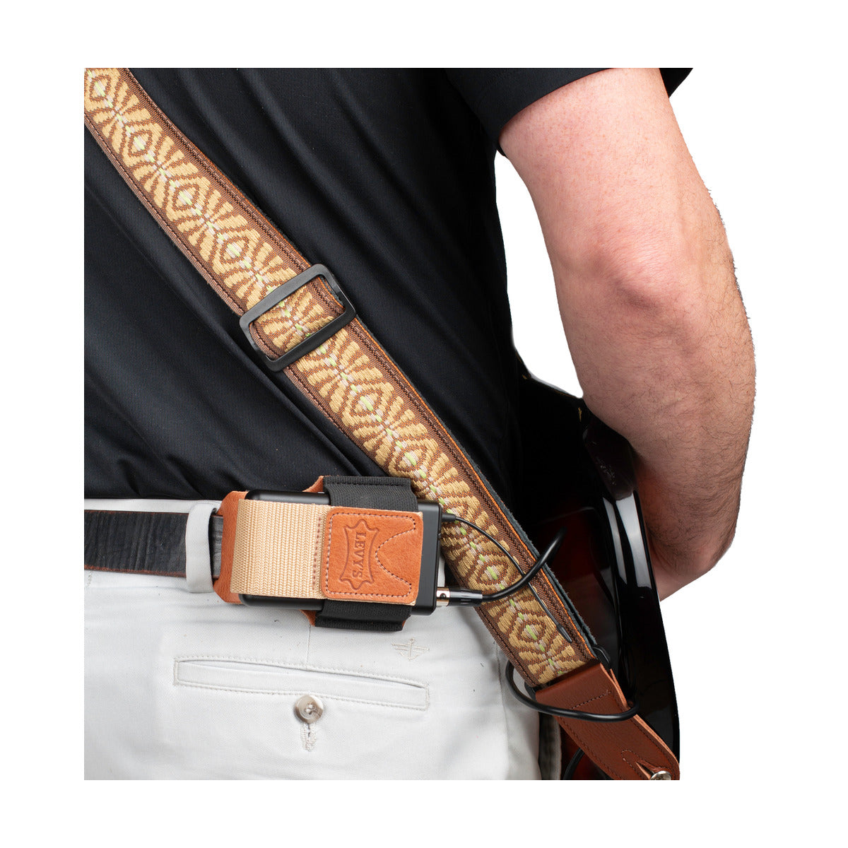 Levy's Bodypack Guitar Strap – Tan