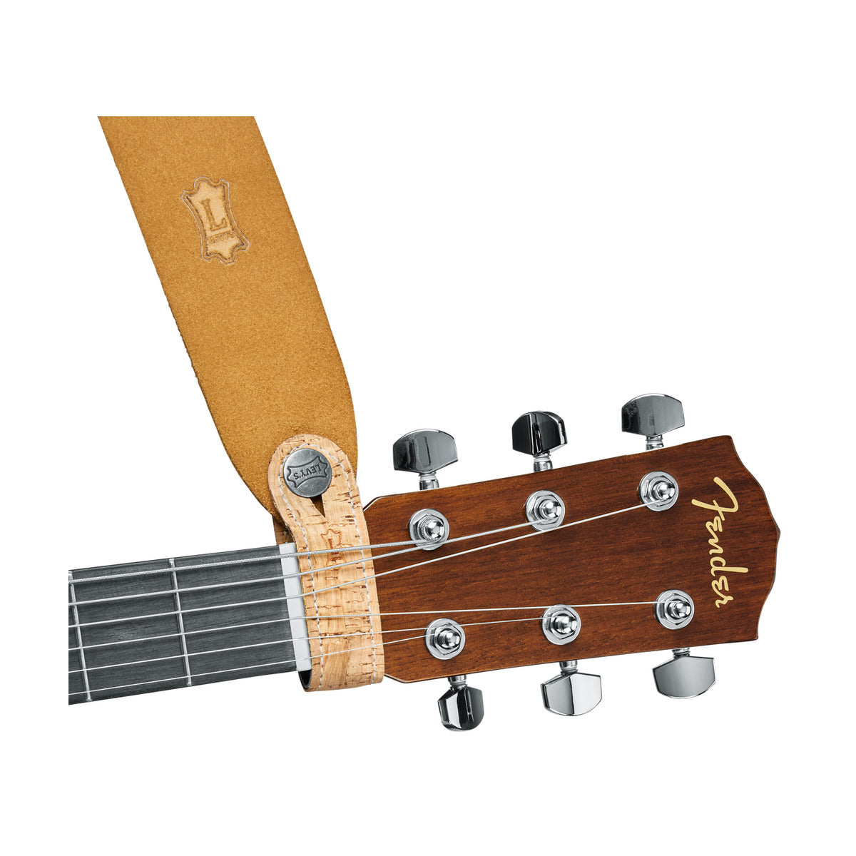 Levy's Natural Cork Headstock Strap Adaptor