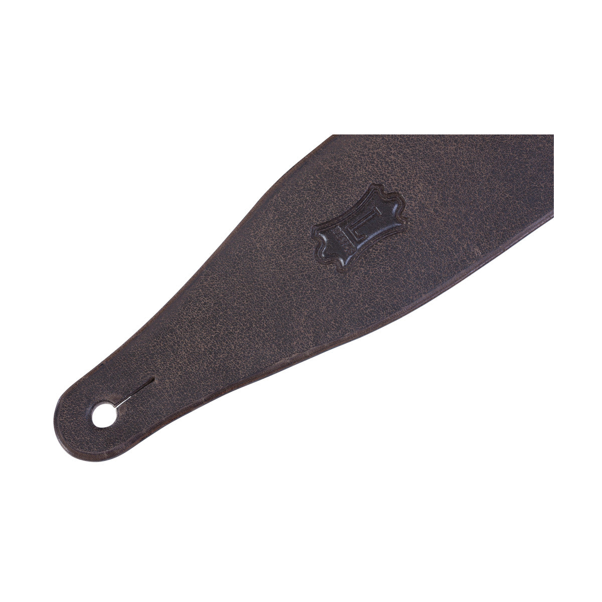 Levy's Strap - 2.5" Distressed Leather Dark Brown